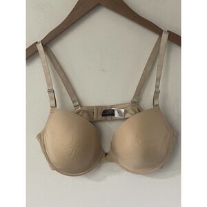 Shear Shapewear Brand Nude Underwire Bra Smoothing Concealing Full-Cover 42D